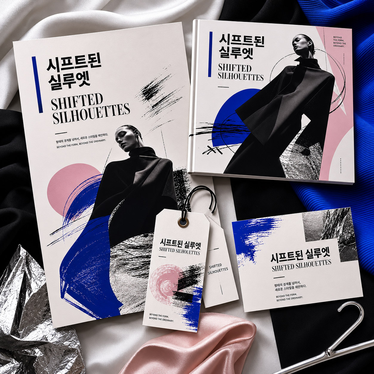 Shifted Silhouettes leaflet mockup